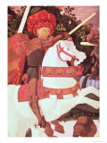 Buy The Battle of San Romano, Detail of Niccolo Da Tolentino, Leader of the Florentine Mercenaries at AllPosters.com