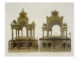Buy The Tombs of Queen Elizabeth I and Mary Queen of Scots, Plate 39 from "Westminster Abbey" at AllPosters.com