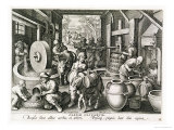 The Production of Olive Oil, Plate 13 from 