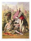 Buy The Good Samaritan, from a Bible Printed by Edward Gover, 1870s at AllPosters.com