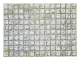 Buy Plaque of Ideographic Writing from the Temple of Inscriptions, Palenque, circa 692 at AllPosters.com