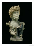 Buy Portrait Bust of Sarah Bernhardt French Actress, circa 1890 at AllPosters.com