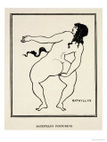 Bathyllus Posturing, Illustration from 