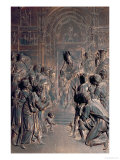Buy St. Anthony Absolving the Seignory, Relief from the Salviati Chapel at AllPosters.com