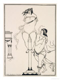 Juvenal Scourging Woman, Illustration from 