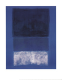 No 14. White and Greens in Blue