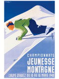 Buy Championnats Jeunesse et Montagne at AllPosters.com