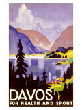 Davos Swiss Alps Ski Resort