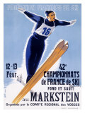 Buy 42nd French Snow Ski Championship at AllPosters.com