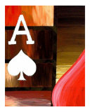 Buy Abstract Red Ace Of Spades at AllPosters.com