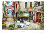 Trattoria di Lugano Art Print
