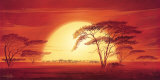 Sunrise with Elephants