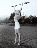 Marilyn Workin' It Art Print