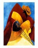 Uptown Blues Art Print