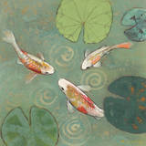 Floating Motion I Art Print