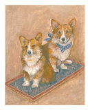 Corgis Art Print