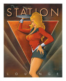 The Station Lounge Kunstdruck