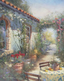 Buy Sun Drenched Courtyard at AllPosters.com