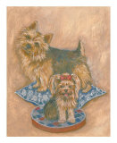 Terriers Art Print