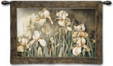 Field of Irises Wall Tapestry