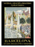 Barcelona Spain Fountain