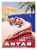 Buy Antar Motor Oil Monte Carlo Rallye at AllPosters.com
