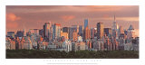 Buy Sunset over New York Skyline at AllPosters.com