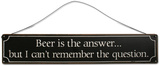 Beer Is The Answer