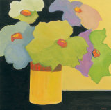 Green Zinnias III