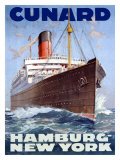 Buy Cunard Line, Hamburg to New York at AllPosters.com