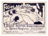 Folies-Marigny, Tournoi de Boxe