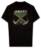 Soccer - Jamaica Vintage Flag T-Shirt