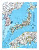 Map of Japan And Korea