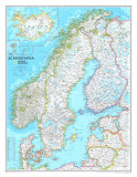 Map of Scandinavia