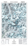 Map of Mt. Everest and the Himalayas