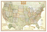 Buy United States Political Map, Executive Style at AllPosters.com