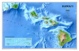 Map of Hawaii