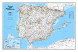Map of Spain and Portugal