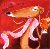 Hot Dog Art Print