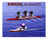 Sweat & No Sweat 3 Photographic Print