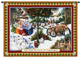 Twelve Days Of Christmas Wall Tapestry