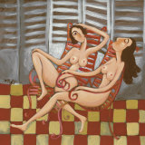 Buy Sunbathing with Friends at AllPosters.com