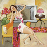 Buy Pose Next to the Amaryllis at AllPosters.com