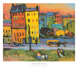 Houses in Munich, 1908 Art Print