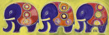 Buy Family of Elephants in Green at AllPosters.com
