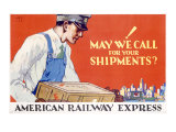 American Railway Express Shipment
