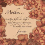 Buy Mother Hold Their Child's Heart Forever at AllPosters.com