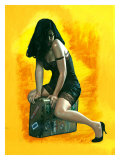 Buy Pin-Up Girl: Suitcase at AllPosters.com