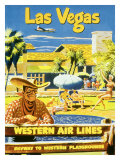 Buy Las Vegas, Western Airlines at AllPosters.com