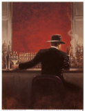 Cigar Bar Art Print